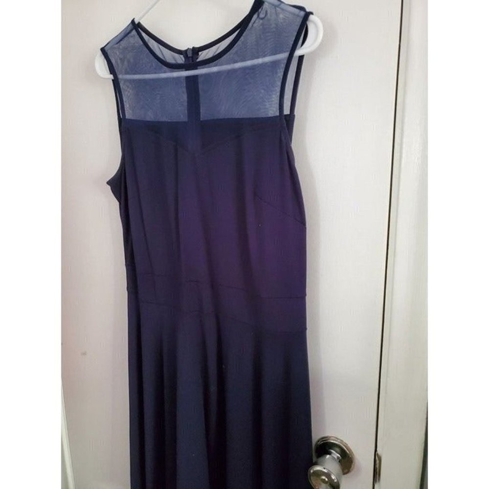 Heloise Fashion XL A-Line Navy Dress